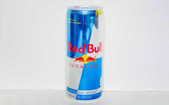 One Can of Red Bull Energy Drink