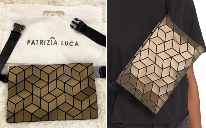 Patrizia Luca Geometric Belt Bag