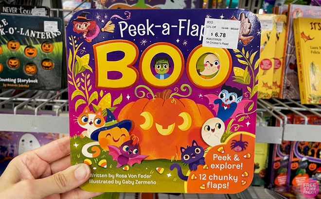 Peek a Flap Boo Childrens Read