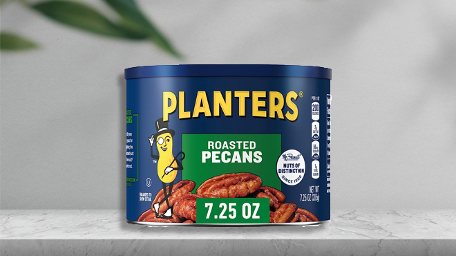 Planters Roasted Pecan Nuts 7 25 Ounce