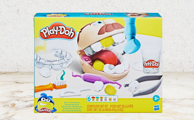 Play Doh Drill n Fill Dentist Toy Playset