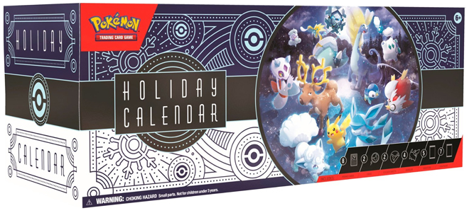 Pokemon Trading Card Game Holiday Calendar