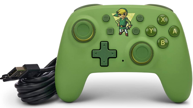 PowerA Toon Link Nano Nintendo Switch Wired Controller