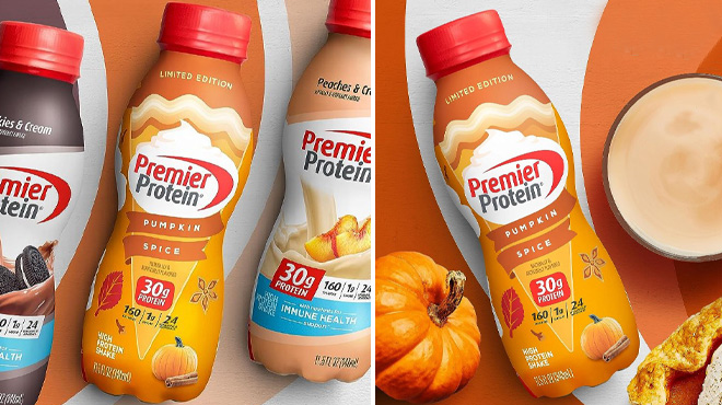 Premier Protein Pumpkin Spice Shakes