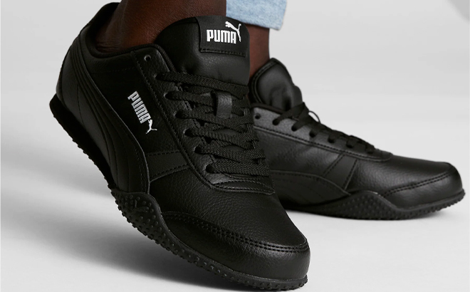 Puma Womens Bella Black Sneakers