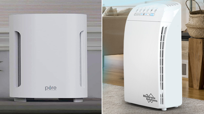 Pure Enrichment PureZone Air Purifier for Medium Large Rooms and MSA3 Air Purifier for Home Large Rooms