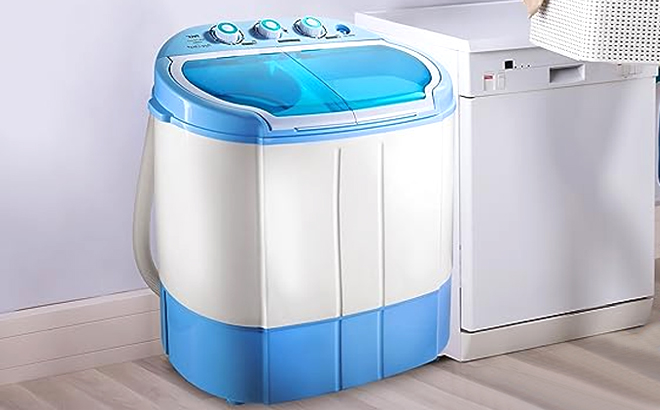 Pyle Portable 2 in 1 Washing Machine and Spin Dryer