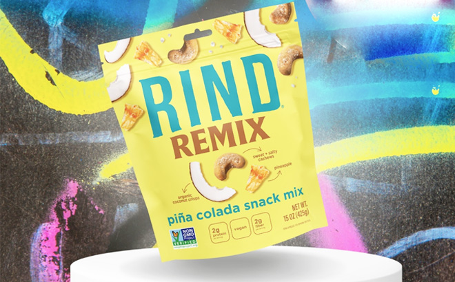 Rind Remix Pina Colada Snack Mix