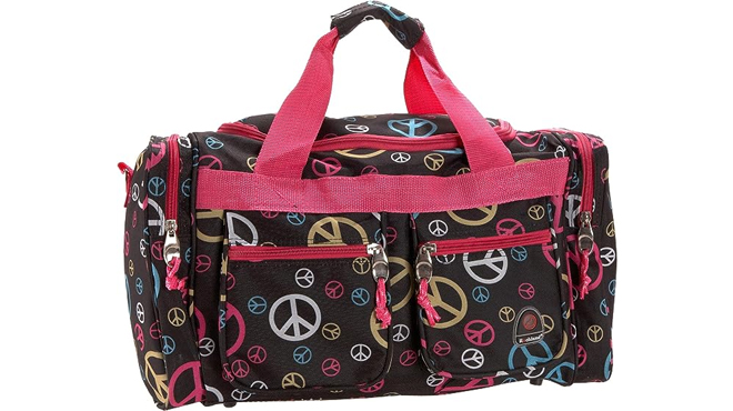 Rockland Duffel Bag in Peace Pattern