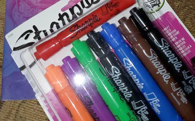 SHARPIE Flip Chart Markers Assorted Colors 8 Pack
