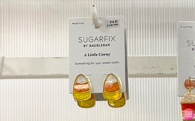 SUGARFIX by BaubleBar A little Corny Earrings
