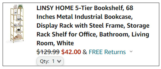 Screenshot 5 Tier Bookshelf Screenshot 5 Tier Bookshelf