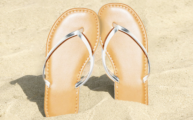 New York & Company Skinny-Strap Flip-Flop Sandal 