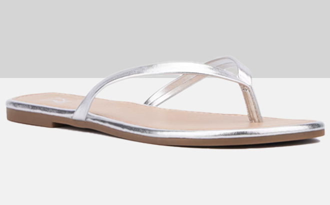 New York & Company Skinny-Strap Flip-Flop Sandal 