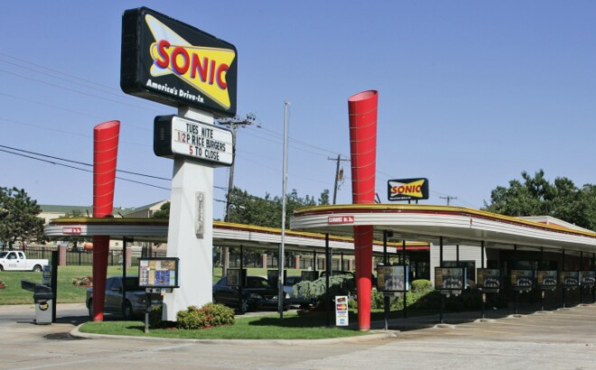 Sonic Drive In Store front