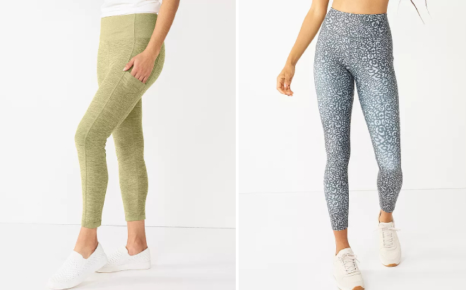 Sonoma Goods For Life Weekender Leggings and Tek Gear Womens Ultrastretch Leggings Sonoma Goods For Life Weekender Leggings and Tek Gear Womens Ultrastretch Leggings