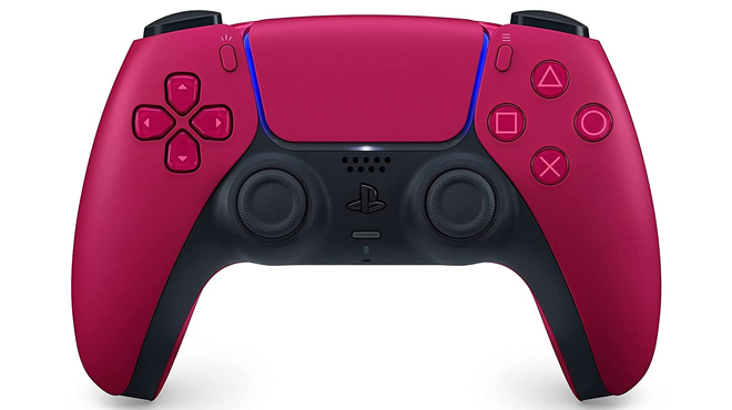 Sony PS5 DualSense Wireless Controller in Cosmic Red Color Sony PS5 DualSense Wireless Controller in Cosmic Red Color