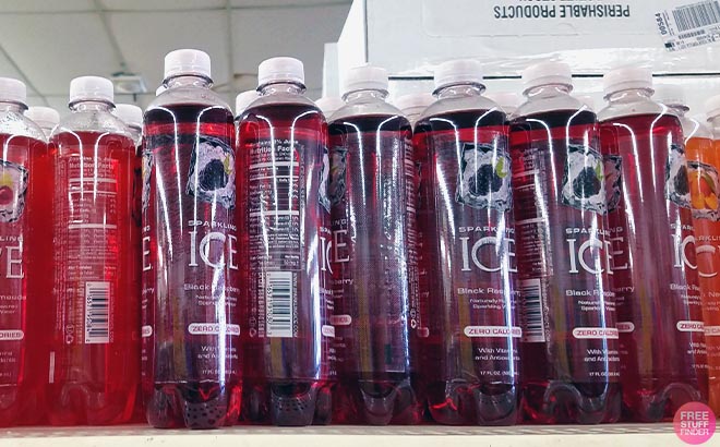 Sparkling Ice Waters in shelf Sparkling Ice Waters in shelf