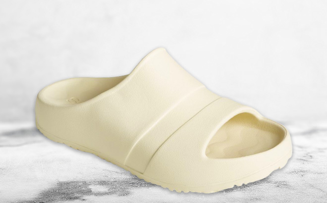 Sperry Womens Float Slides Sandals in Creamy Color