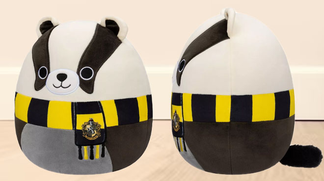 Squishmallows Harry Potter Hufflepuff Badger Plush