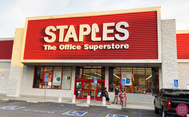 Staples Store Front