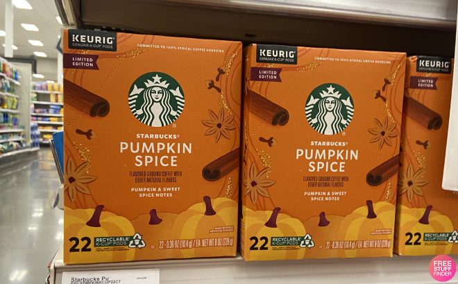 Starbucks Pumpkin Spice K Cup Coffee Pods 1