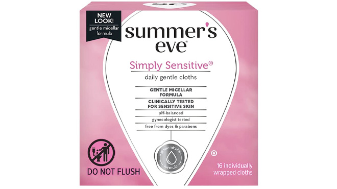 Summers Eve Cleansing Cloths 16 Count