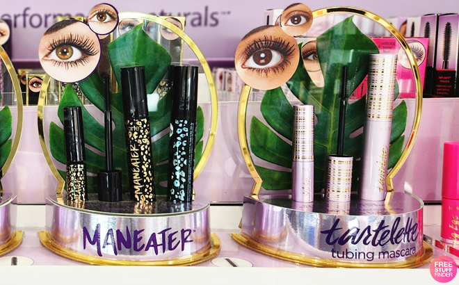 Tarte Maneater and Tartelette Mascara