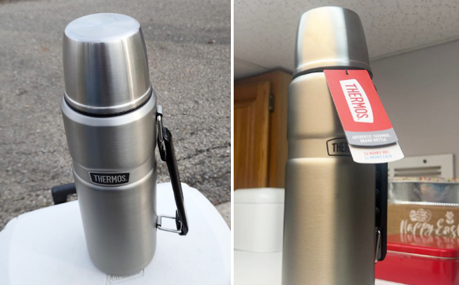 Thermos 40 oz. Stainless King Vacuum-Insulated Stainless Steel