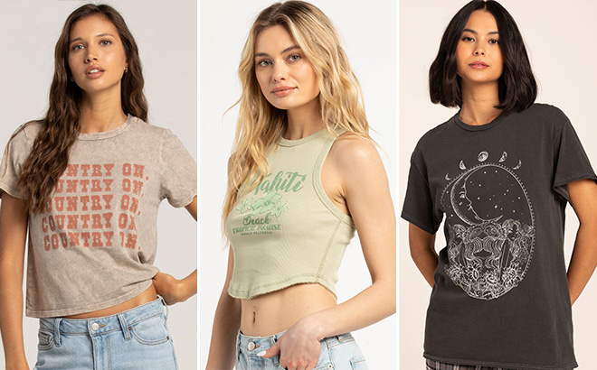 Tillys Womens Graphic Tees Tillys Womens Graphic Tees