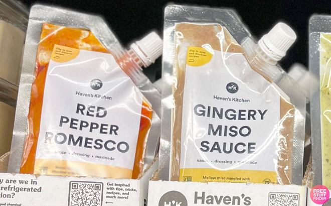 Two Flavors of Havens Kitchen Fresh Sauces