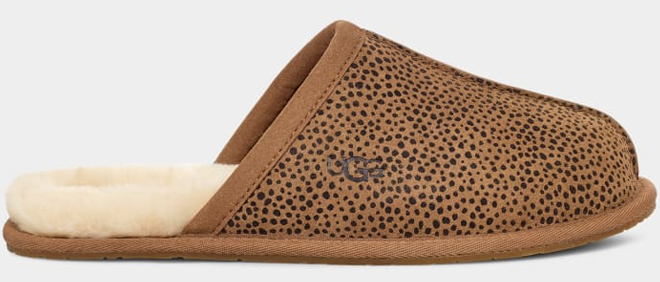 UGG Womens Pearle Micro Cheetah Slippers