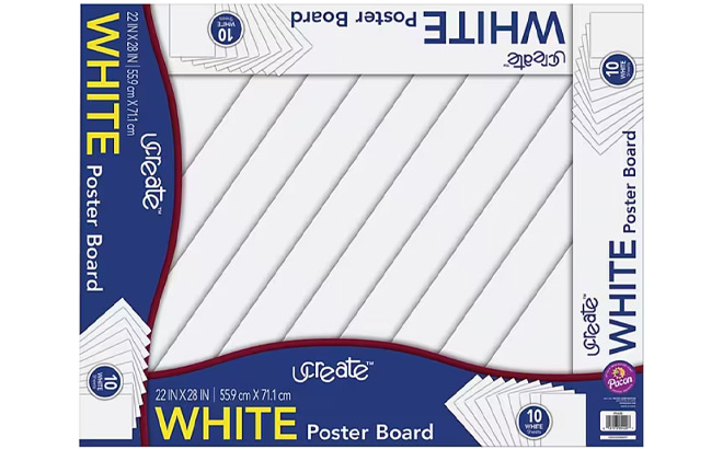 Ucreate White Poster Board