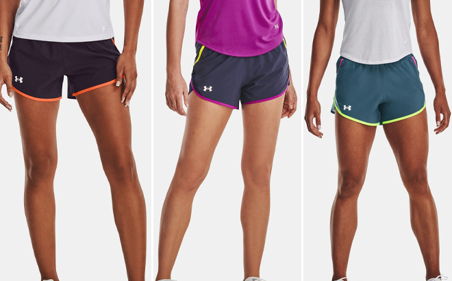 Under Armour Womens Fly By Shorts Overview