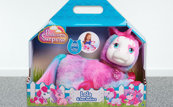 Unicorn Surprise Plushie Stuffed Animal