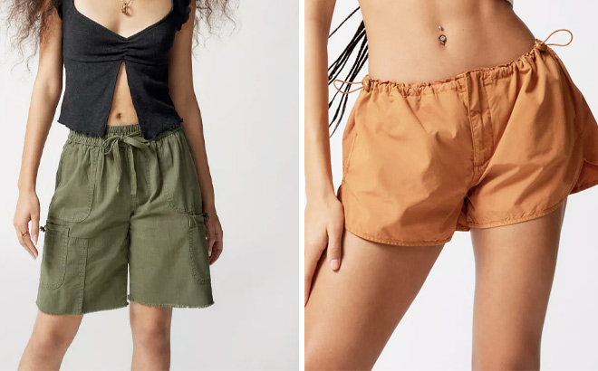 Urban Outfitters BGD Jamie Cargo Skater Womens Shorts