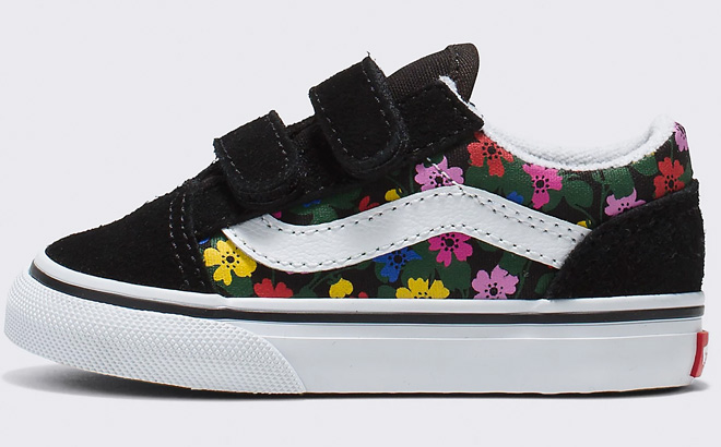 VANS Toddler Old Skool V Floral Shoe