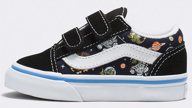 Vans Toddler Old Skool V Glow Cosmic Zoo Shoes Vans Toddler Old Skool V Glow Cosmic Zoo Shoes