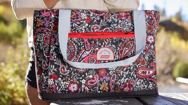 Vera Bradley and Coleman 28 Can Cooler Tote
