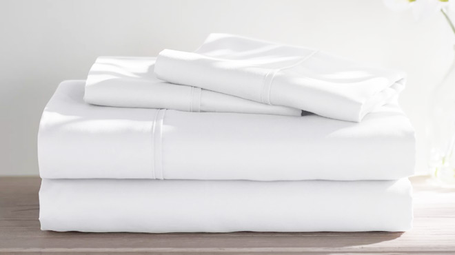 Wayfair Basics 1800 Series Microfiber Polyester Sheet Set Wayfair Basics 1800 Series Microfiber Polyester Sheet Set
