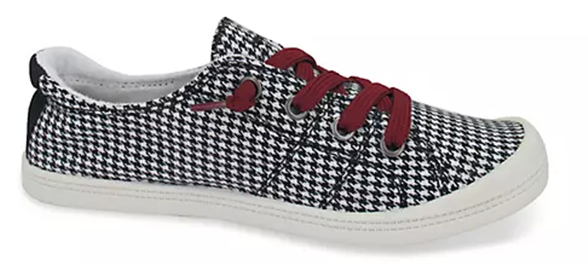 jellypop Dallas Lace up Sneakers with Houndstooth