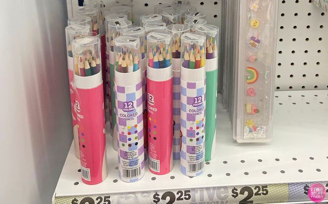 kawaii colored pencils 12 count