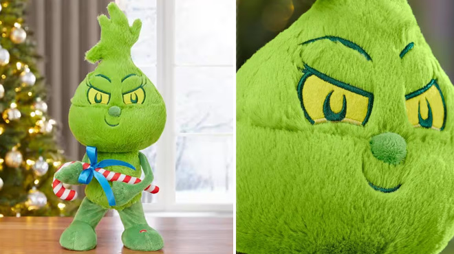 17 Inch Animated Little Grinch Plush