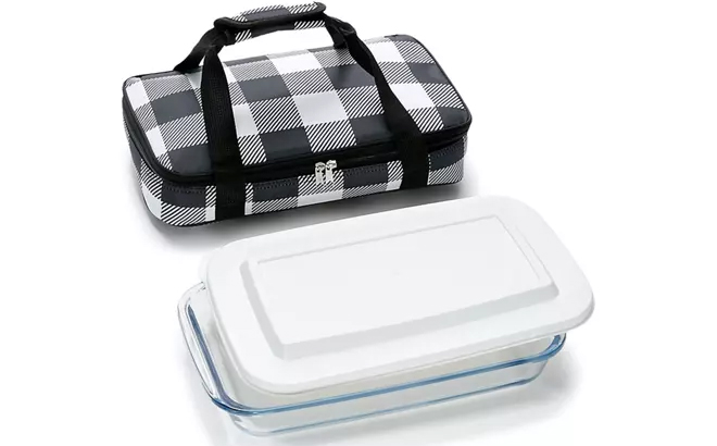 3 Piece Bake and Take Set Blackcheck Color