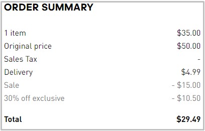 Adidas Kids Shoes Checkout Screenshot Adidas Kids Shoes Checkout Screenshot