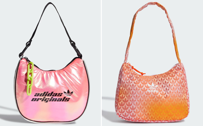Adidas Metamoto Mini Shoulder Bag and Womens Trefoil Monogram Jacquard Mini Shoulder Bag