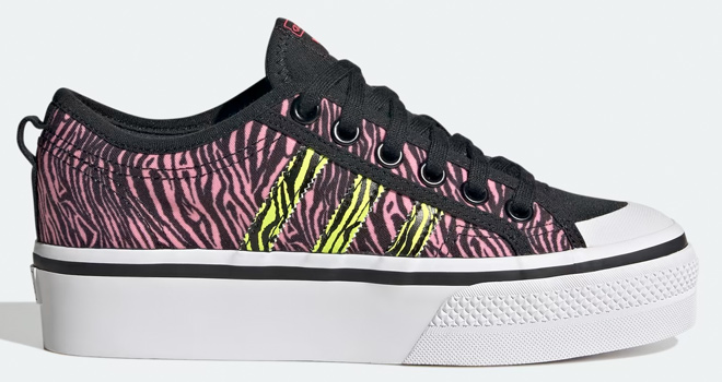 Adidas NIZZA PLATFORM SHOES SIDE