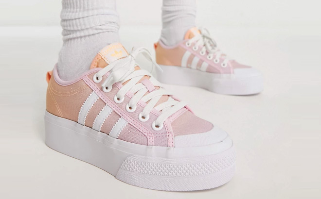 Adidas Nizza Platform Shoes