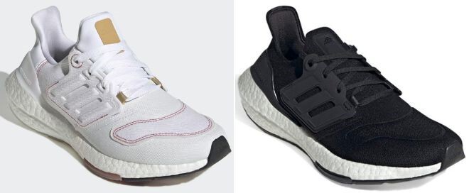 Adidas Ultraboost Womens Shoes in White and Core Black Color Adidas Ultraboost Womens Shoes in White and Core Black Color