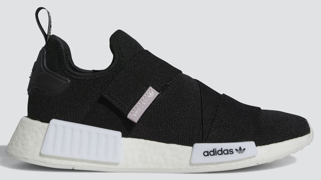 Adidas Womens Originals NMD R1 Shoes in Core Balck and Cloud White